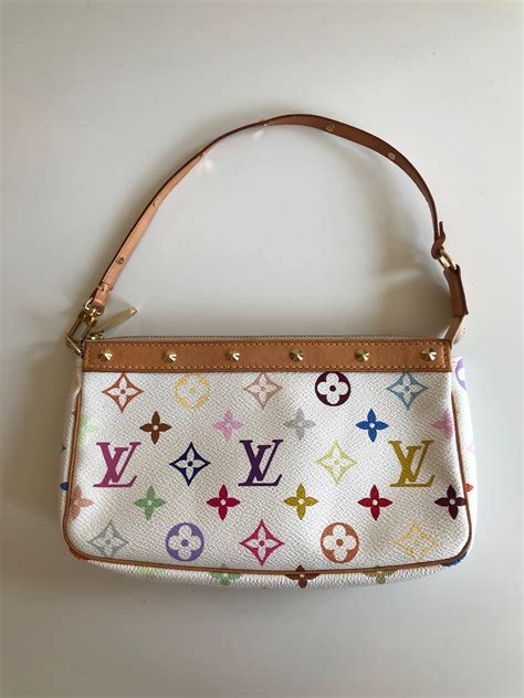 multi color louis vuitton bag